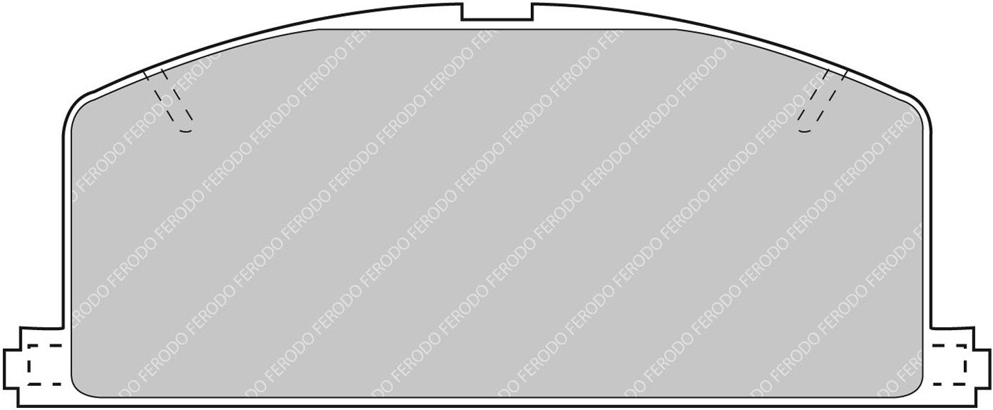 Ferodo Semi-Metallic Brake Pads | FER-FCP308R
