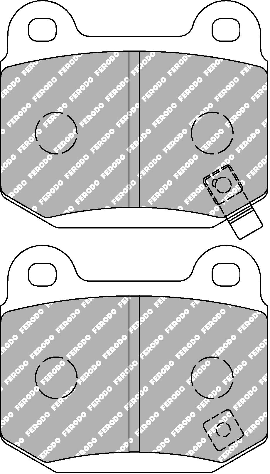 Ferodo Semi-Metallic Brake Pads | FER-FDS1562