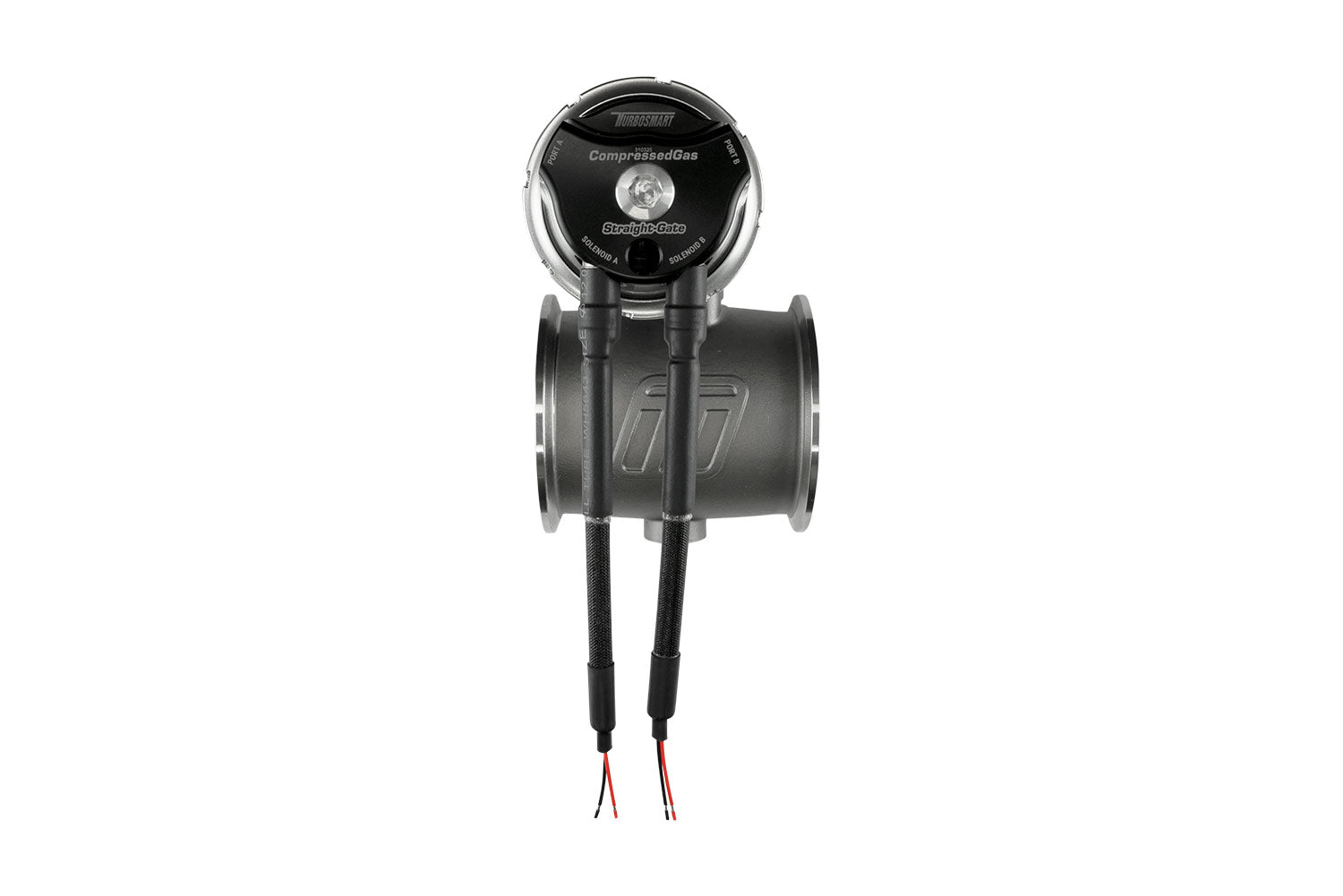 PSG76CG Pneumatic StraightGate76 Compressed Gas (Solenoid) 7psi Black