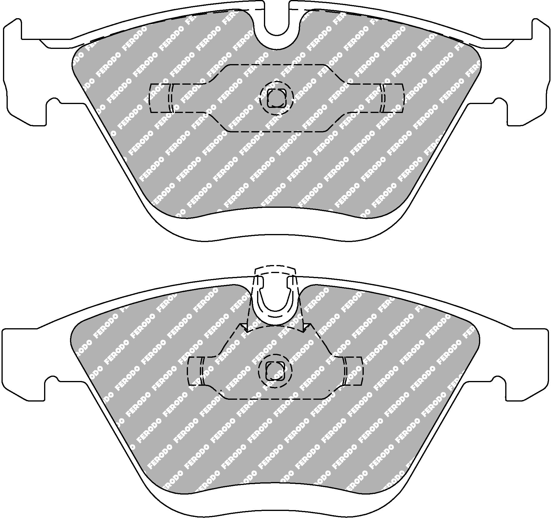 Ferodo Semi-Metallic Brake Pads | FER-FDS1628