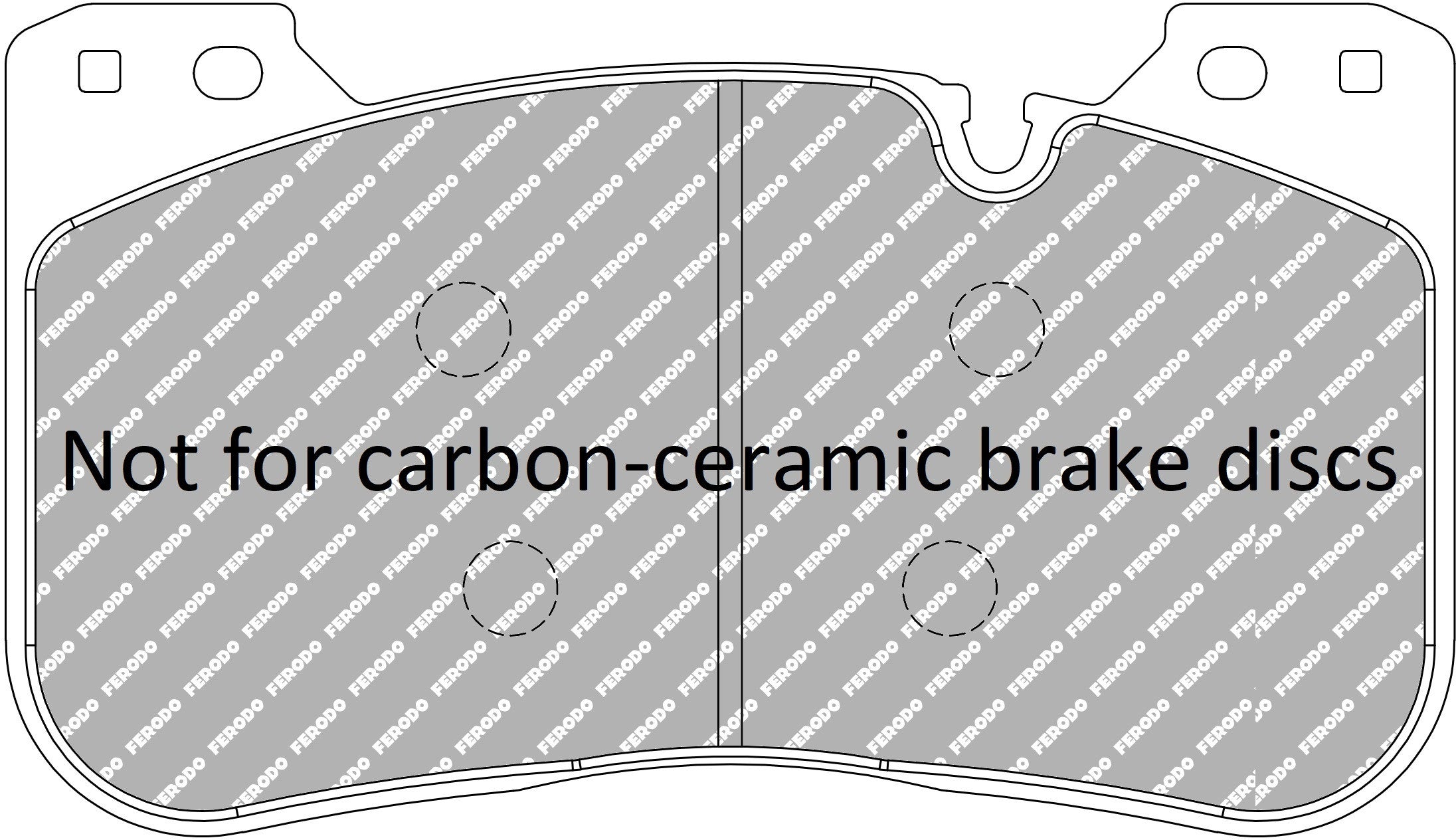 Ferodo Semi-Metallic Brake Pads | FER-FCP5301H