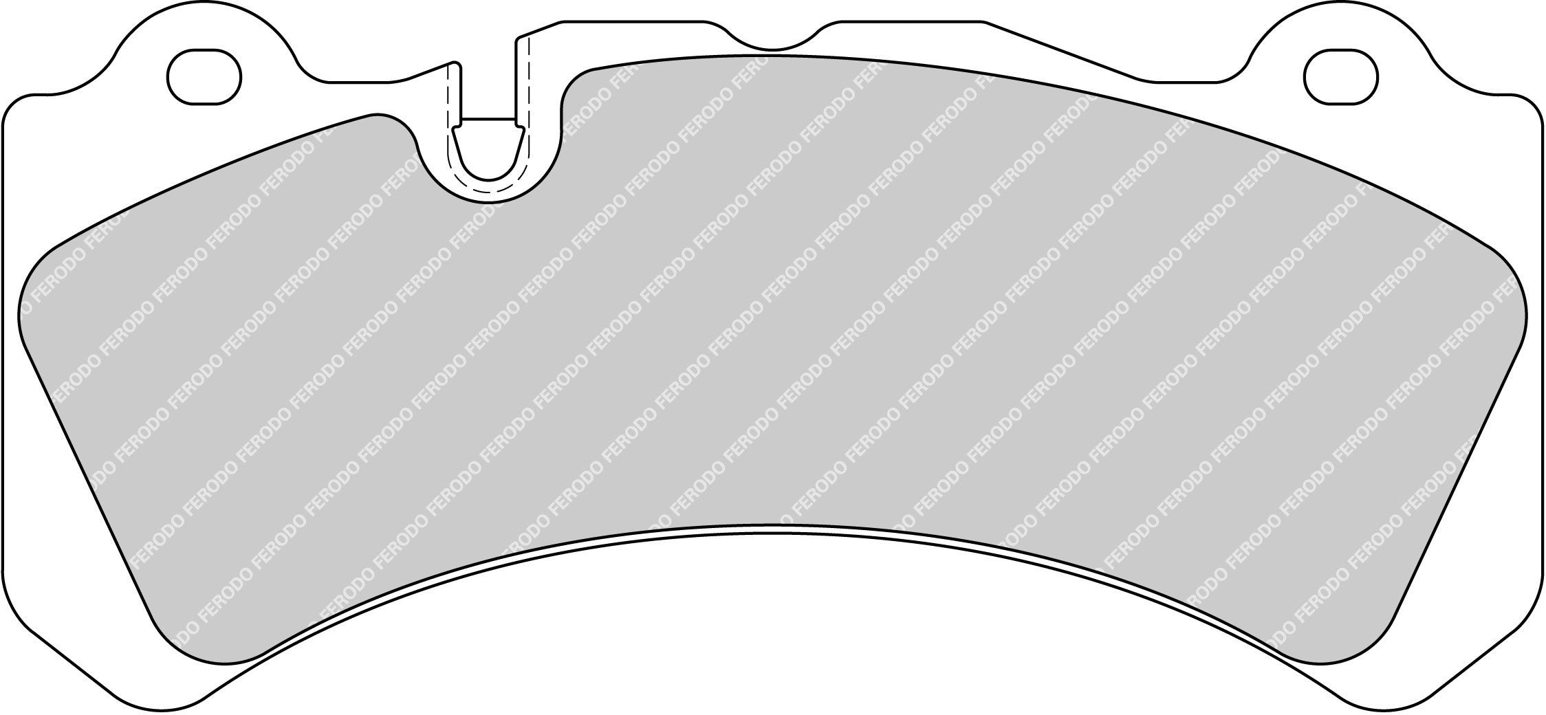 Ferodo Semi-Metallic Brake Pads | FER-FRP3098R