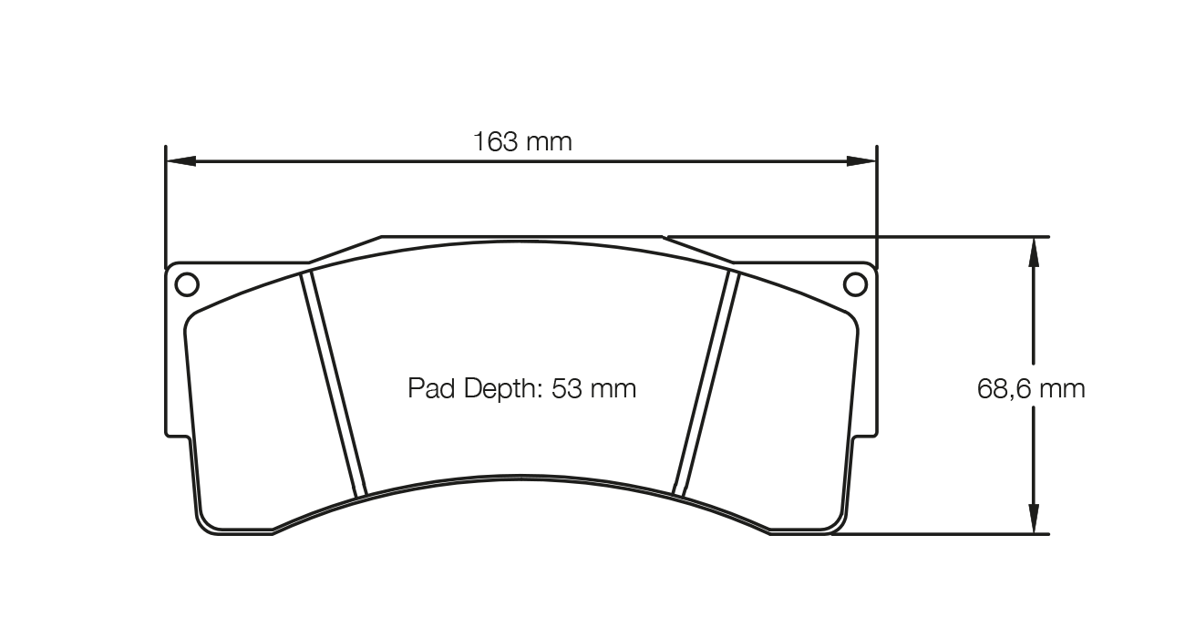 Pagid Racing RSL 29 Brake Pads - Front | E268829010 - Pagid Racing brake pads