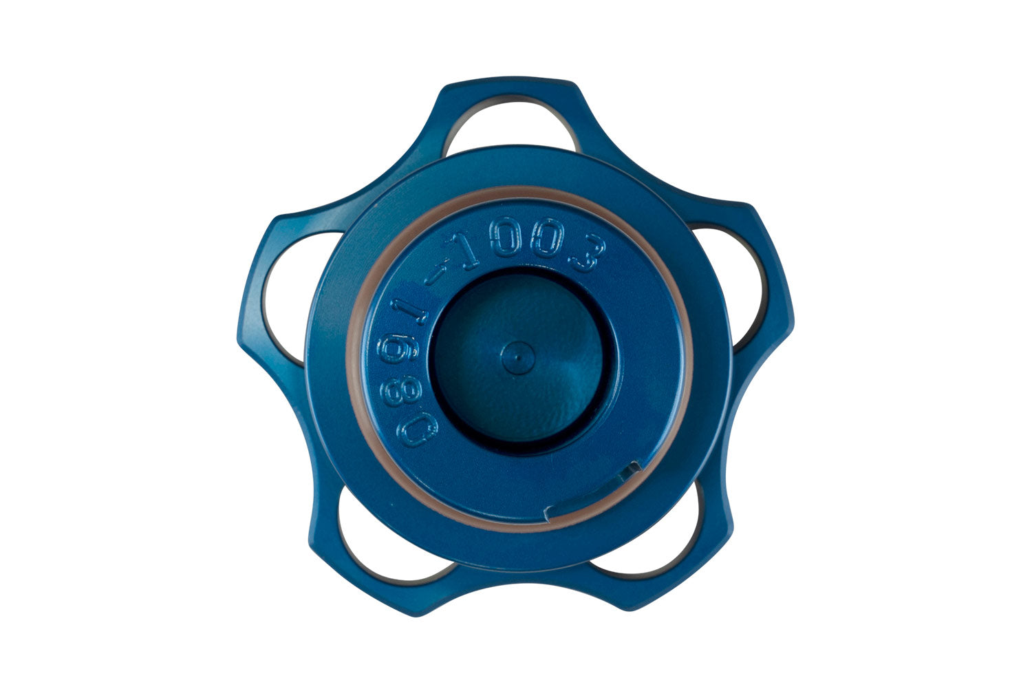 Oil Cap - Notch - LS - Blue