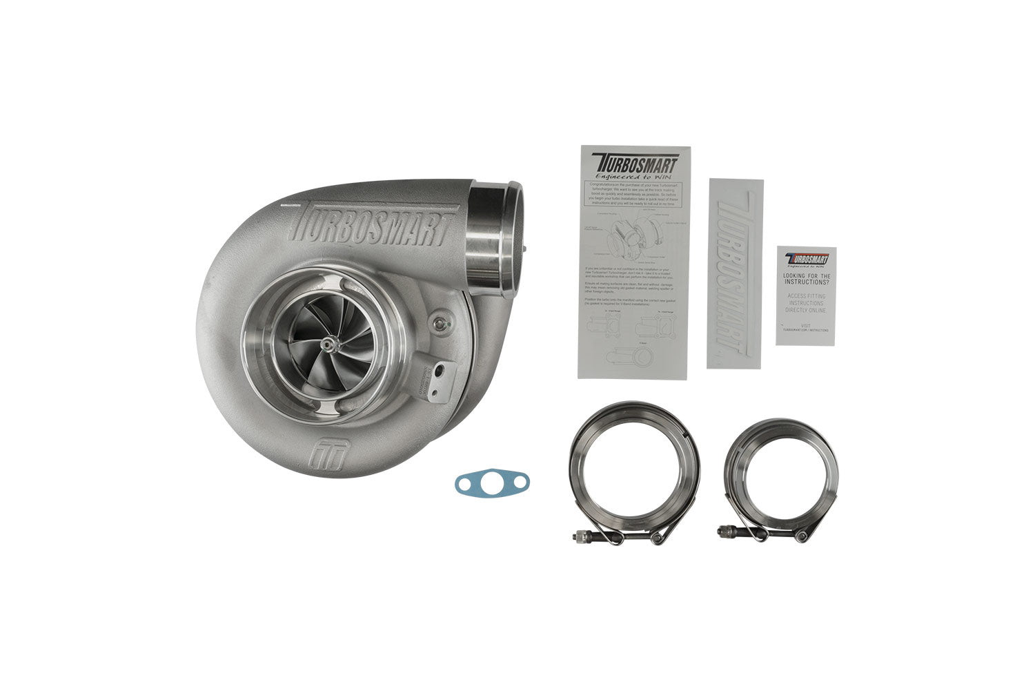 TS-1 Turbocharger 6870 V-Band 0.96AR Externally Wastegated