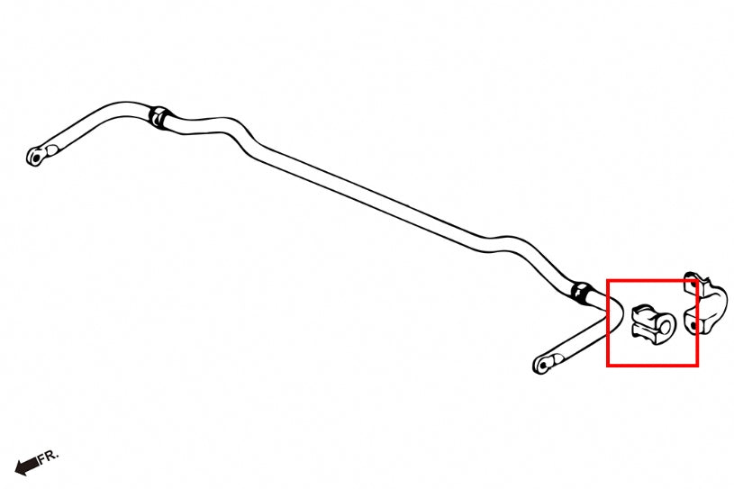 Rear Stabilizer Bushing Honda S2000