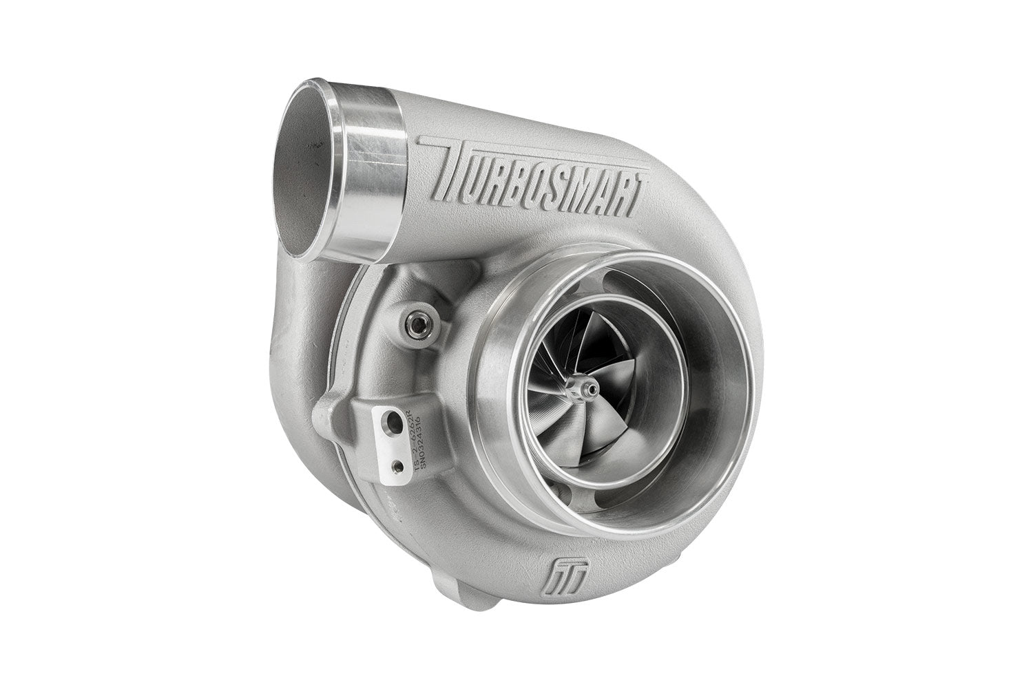 TS-2 Turbocharger (Water Cooled) 6262 V-Band Reverse Rotation 0.82AR Externally Wastegated by Turbosmart - performance upgrade from Torque Lab