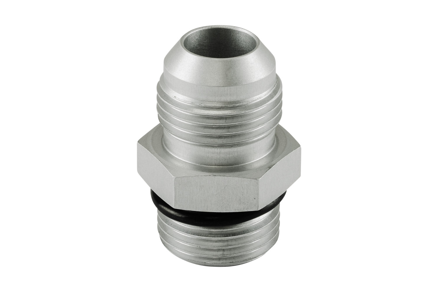 Fitting -10 AN Flare to -10 AN ORB Male Straight - Silver by Turbosmart - performance upgrade from Torque Lab
