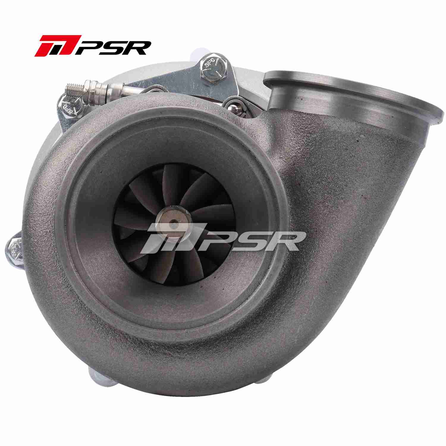 Pulsar Turbo PSR Reverse Rotation 5455G Dual Ball Bearing Turbocharger HP Rating 660 by Pulsar Turbo available at Torque Lab