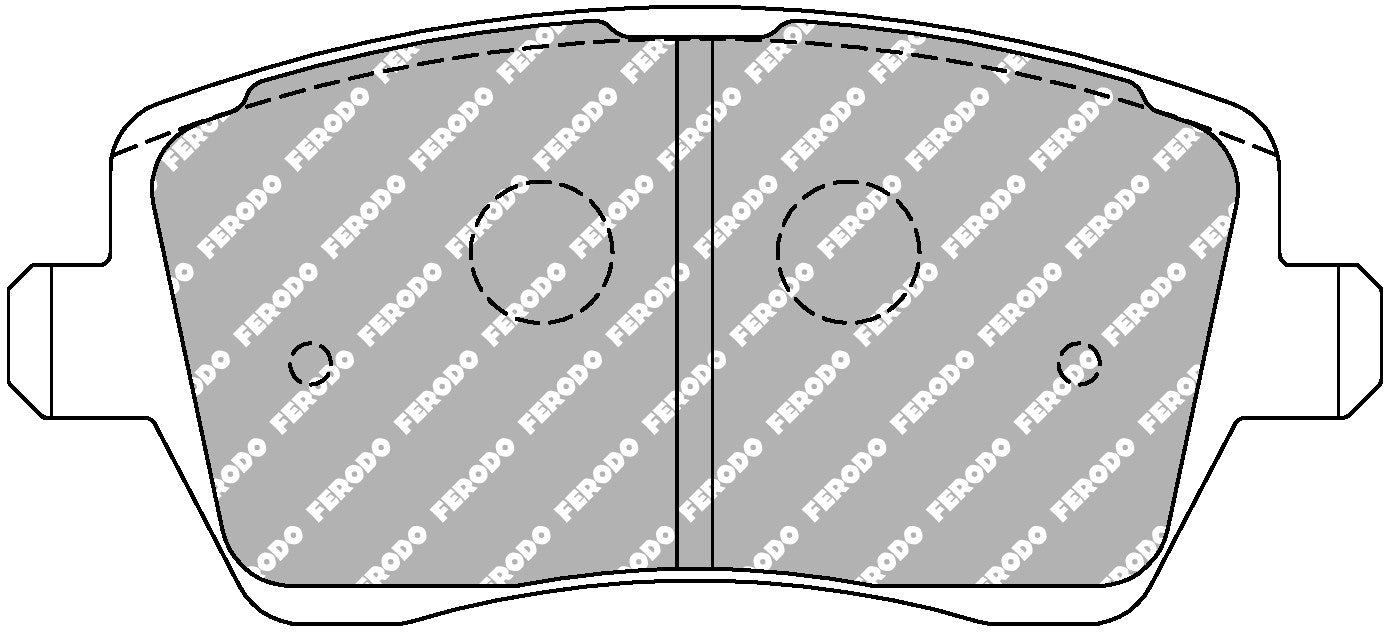 Ferodo Semi-Metallic Brake Pads | FER-FCP1617Z