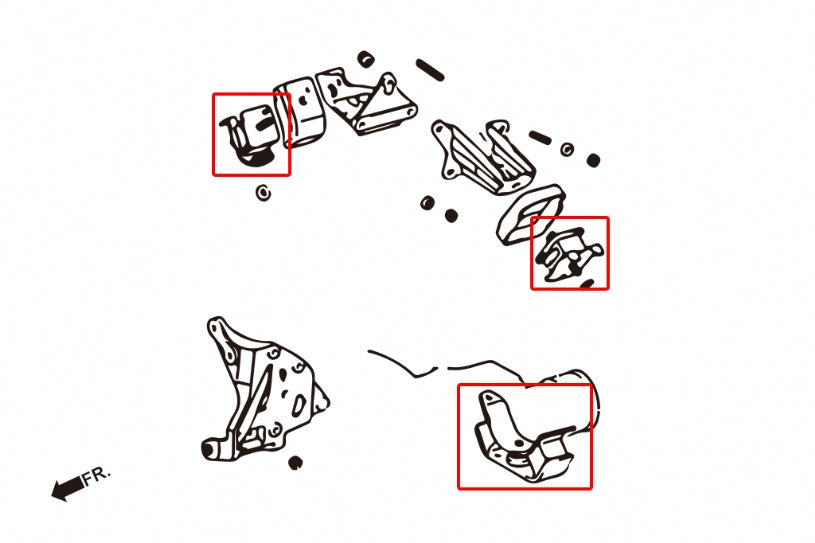 Harden Engine Mount Toyota 86