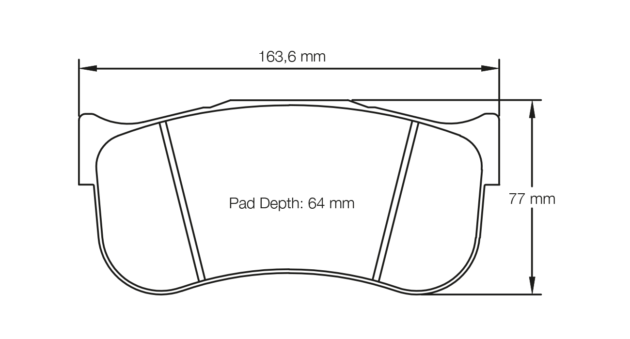 Pagid Racing RST 2E Brake Pads - Front | S8100T2E001 - Pagid Racing brake pads