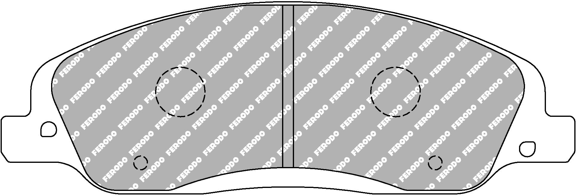 Ferodo Semi-Metallic Brake Pads | FER-FRP3129H