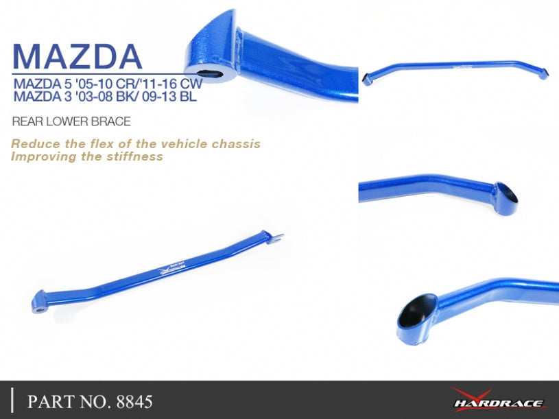 Rear Lower Brace Mazda 3, 5