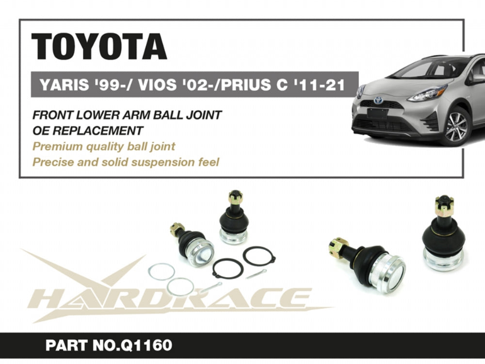 Front Lower Ball Joint Toyota Yaris / vitz, VIOS, Prius c
