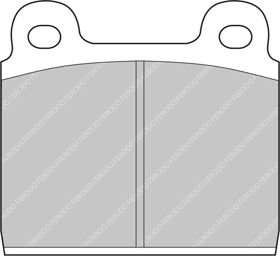 Ferodo Semi-Metallic Brake Pads | FER-FCP11H