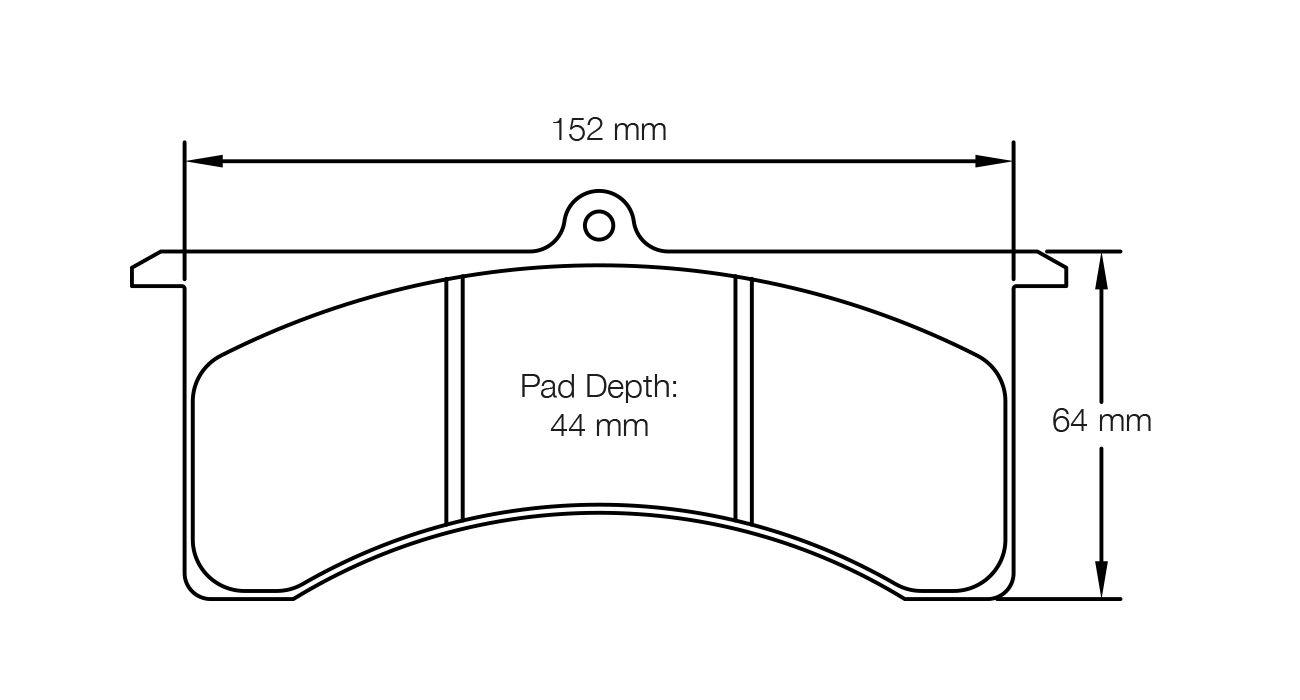 Pagid Racing RST 1 Brake Pads - Brake | S1798T01001 - Pagid Racing brake pads