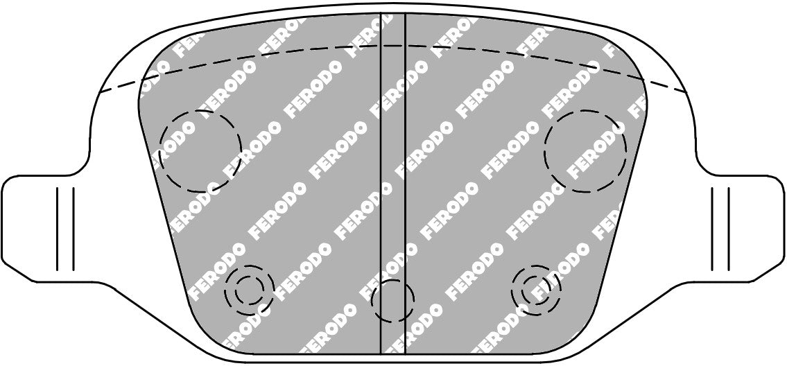 Ferodo Semi-Metallic Brake Pads | FER-FCP1324H