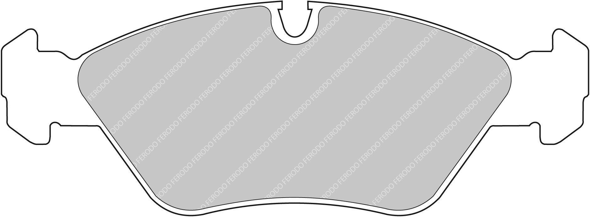 Ferodo Semi-Metallic Brake Pads | FER-FDS256
