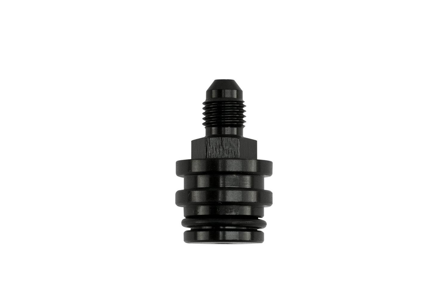 Oil Cap - -4AN Centre - Black by Turbosmart - performance upgrade from Torque Lab