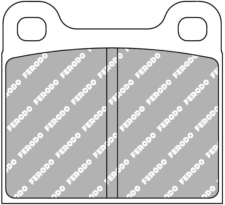 Ferodo Semi-Metallic Brake Pads | FER-FCP2Z