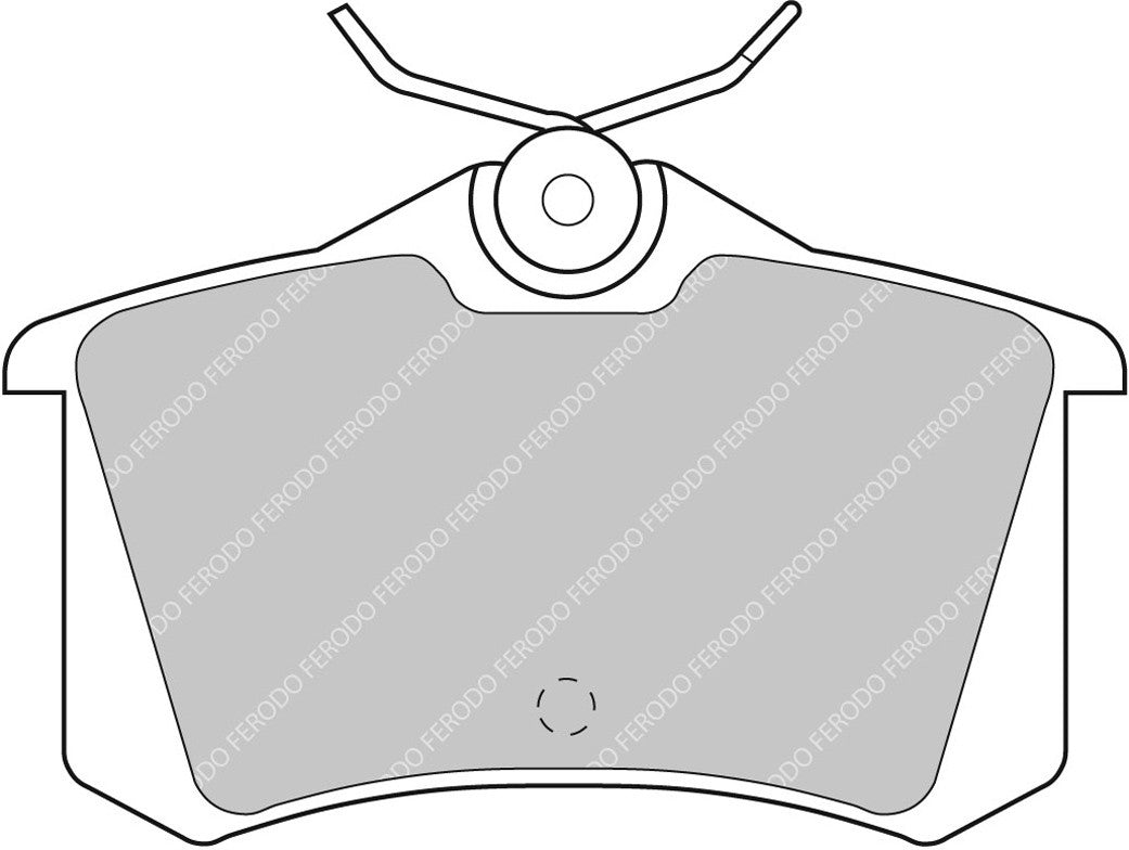 Ferodo Semi-Metallic Brake Pads | FER-FCP726H