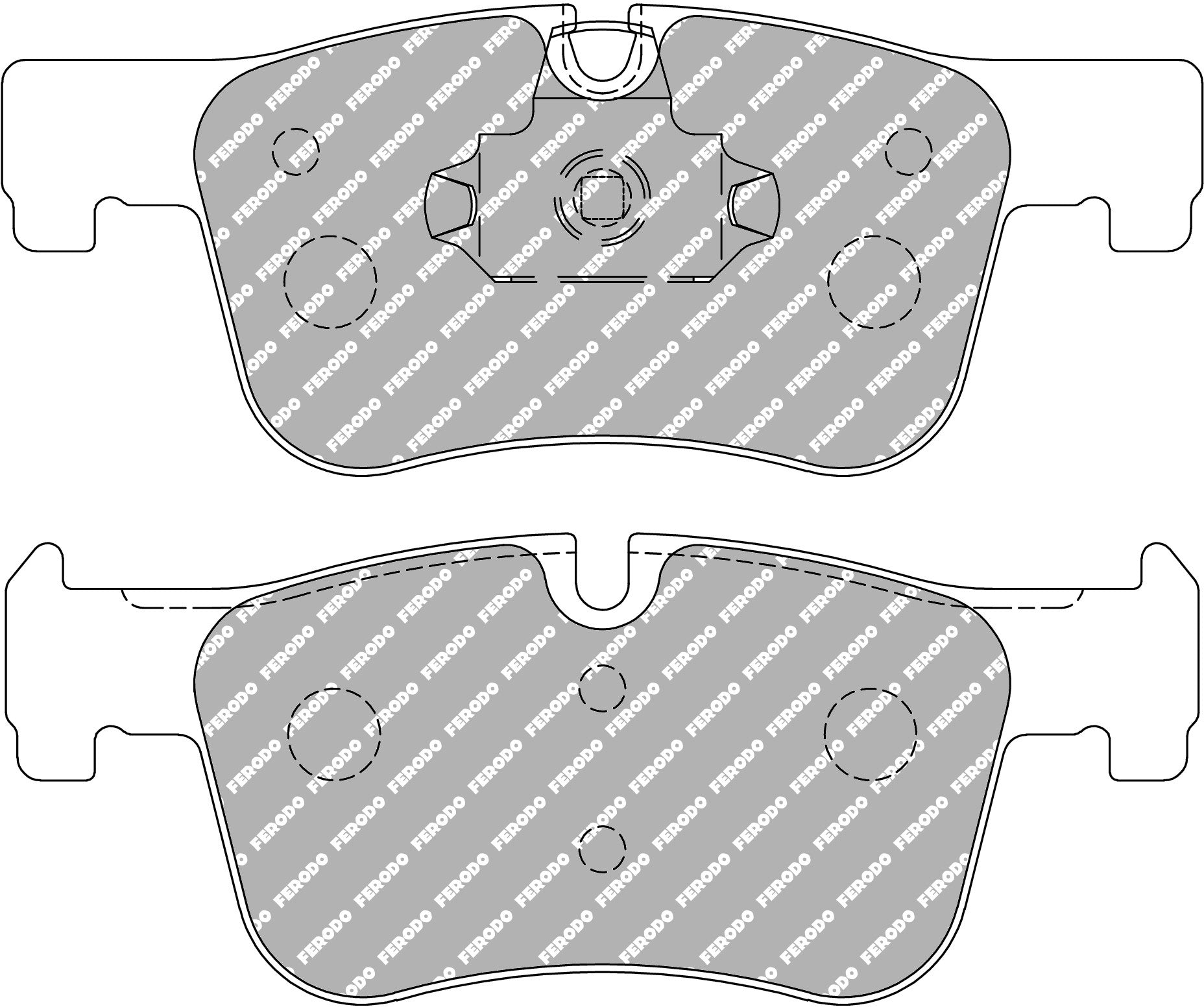 Ferodo Semi-Metallic Brake Pads | FER-FDS4489