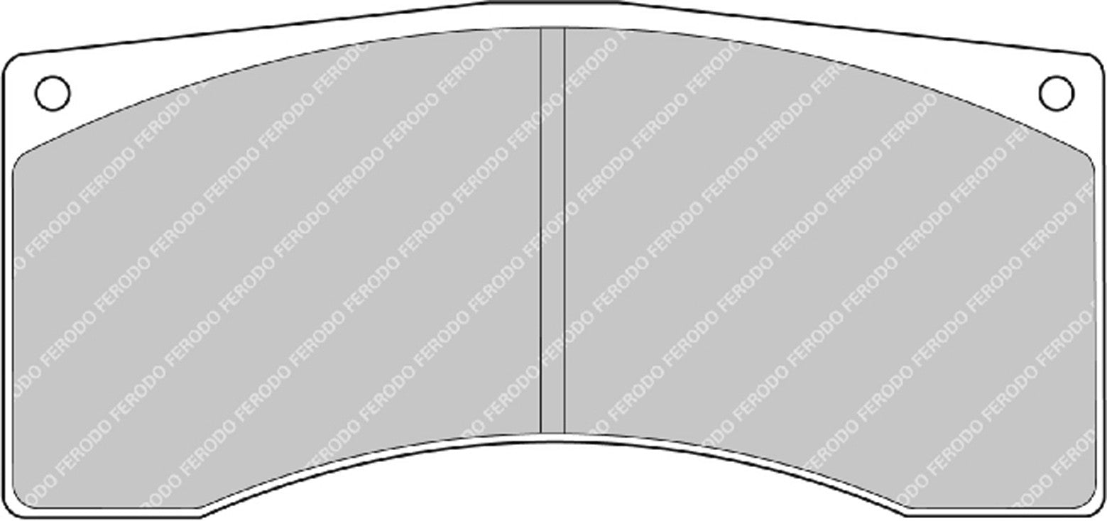 Ferodo Semi-Metallic Brake Pads | FER-FRP1077G