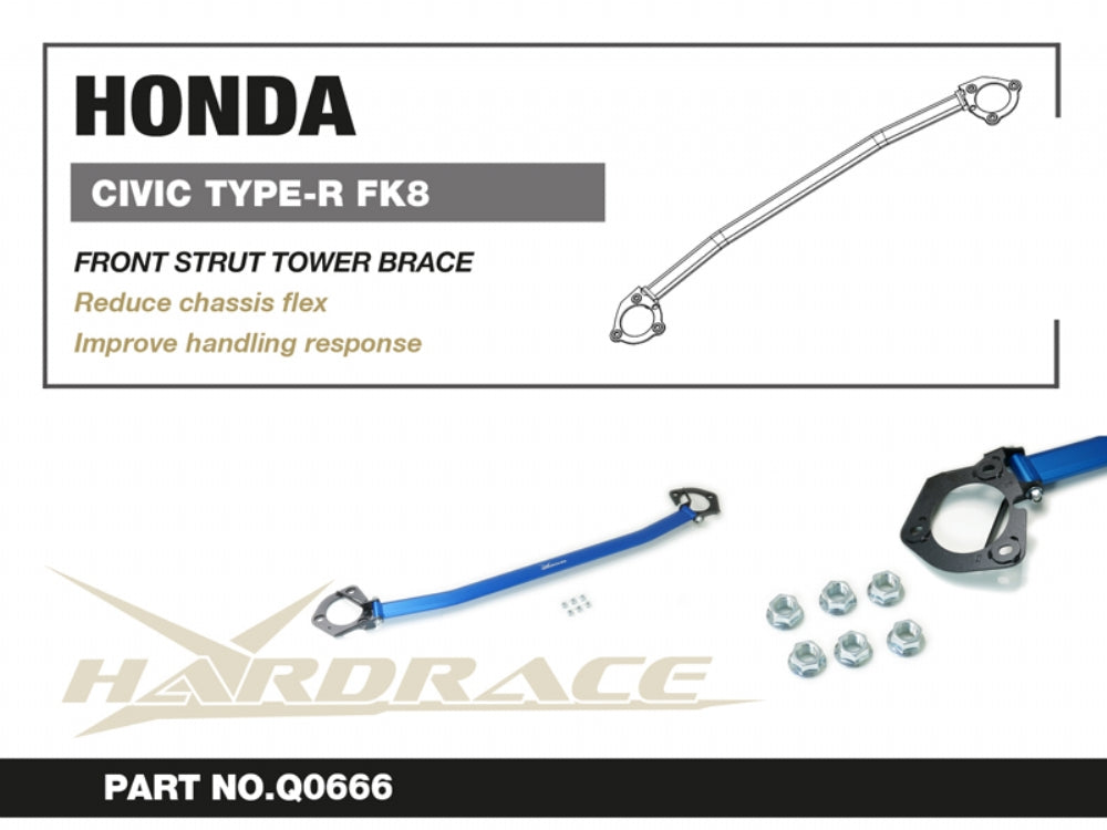 Front Strut Tower Brace Honda Civic