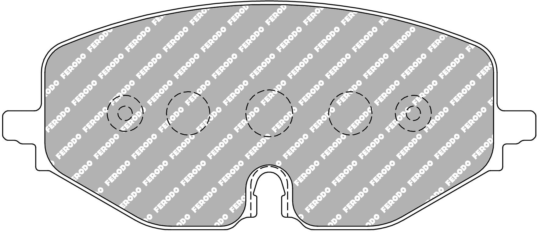 Ferodo Semi-Metallic Brake Pads | FER-FCP5194H