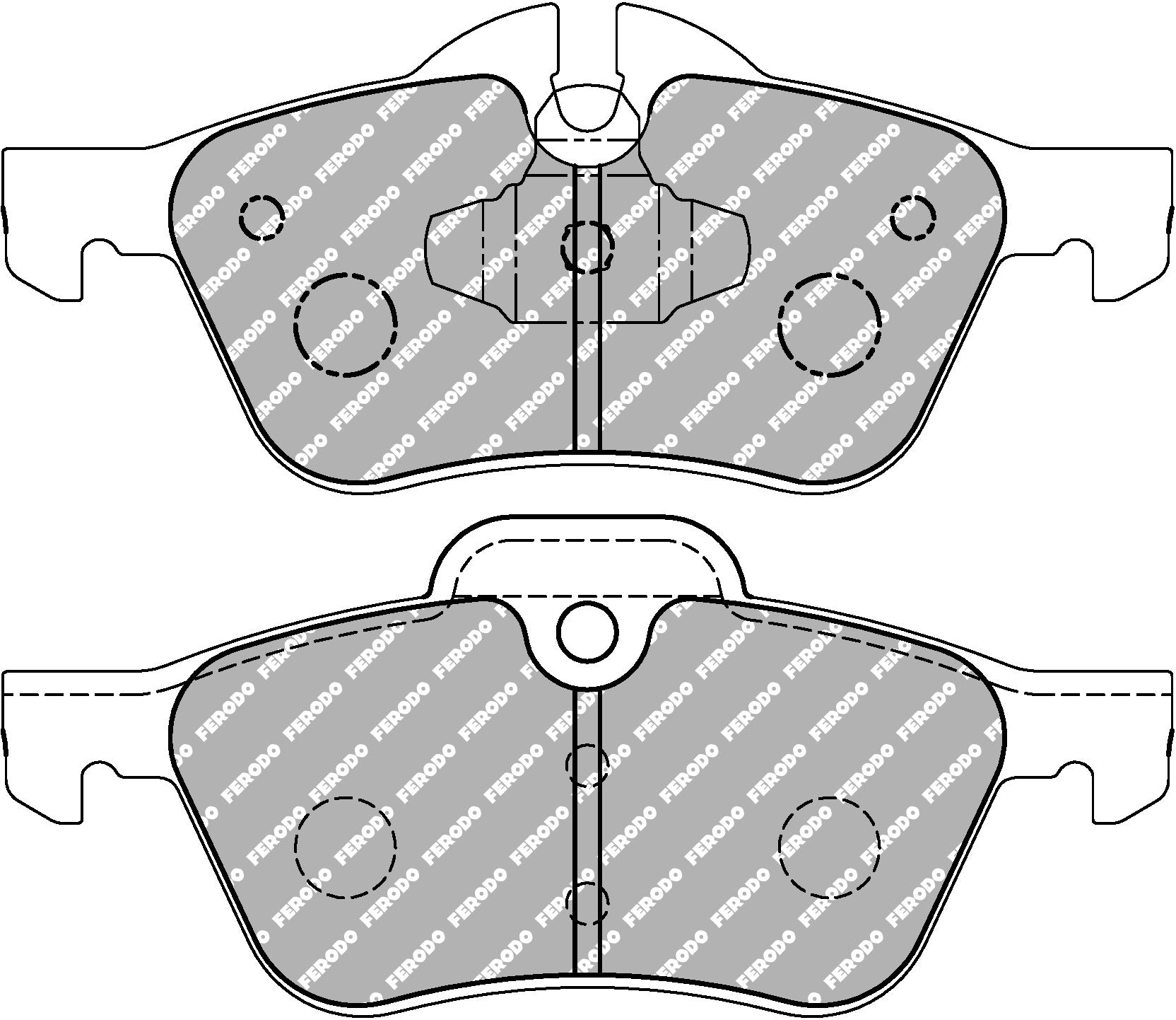 Ferodo Semi-Metallic Brake Pads | FER-FDS1499