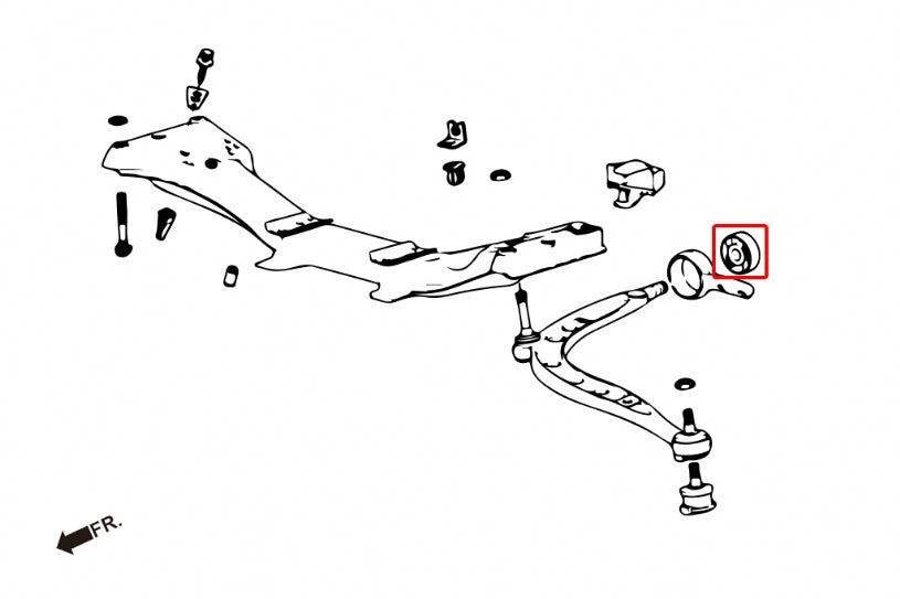 Front Lower Arm Bushing Bmw 3 Series