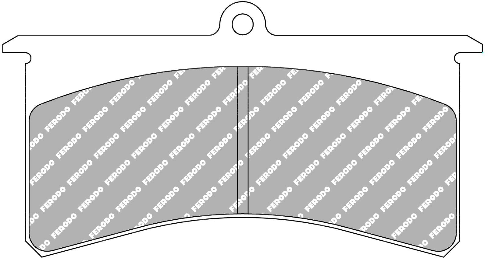 Ferodo Semi-Metallic Brake Pads | FER-FRP501W