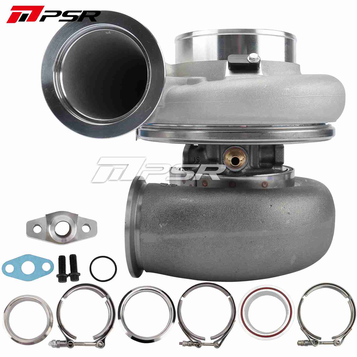 Pulsar Turbo PSR Reverse Rotation 7375G Dual Ball Bearing Turbocharger HP Rating 1200 by Pulsar Turbo available at Torque Lab