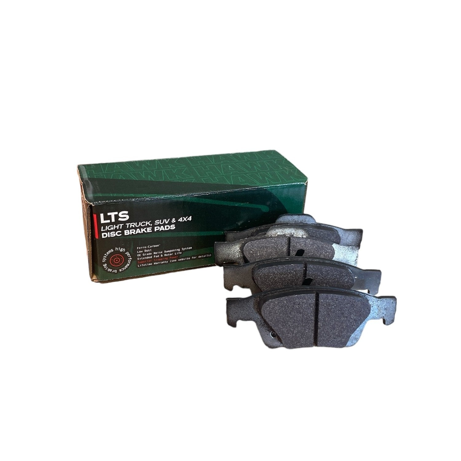 HB702Y.662 - Hawk LTS Brake Pads; Rear – Brake Pads by Hawk | Torque Lab