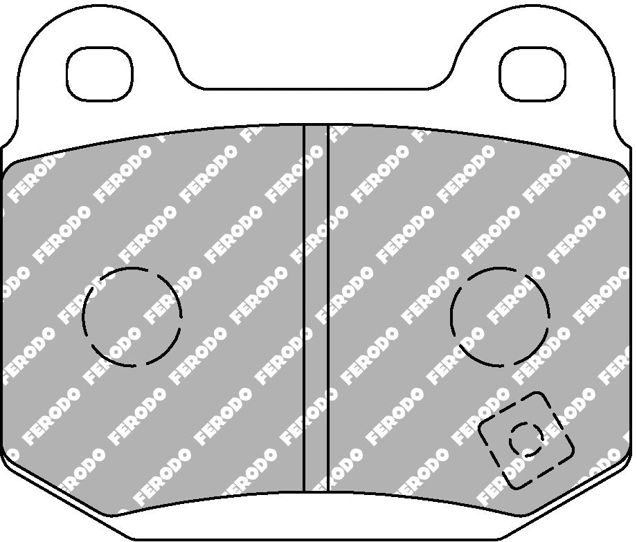 Ferodo Semi-Metallic Brake Pads | FER-FCP1562W