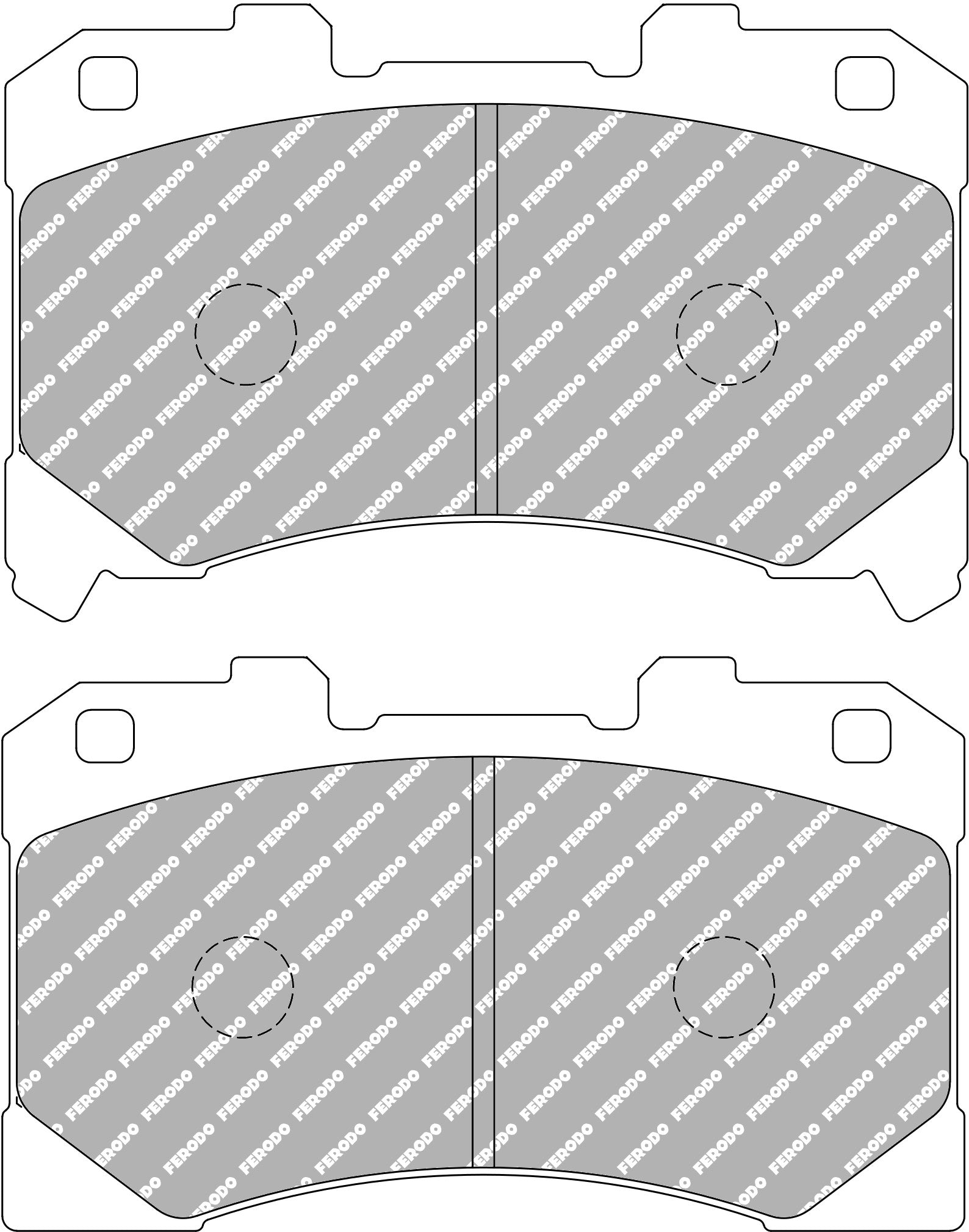 Ferodo Semi-Metallic Brake Pads | FER-FCP5261H