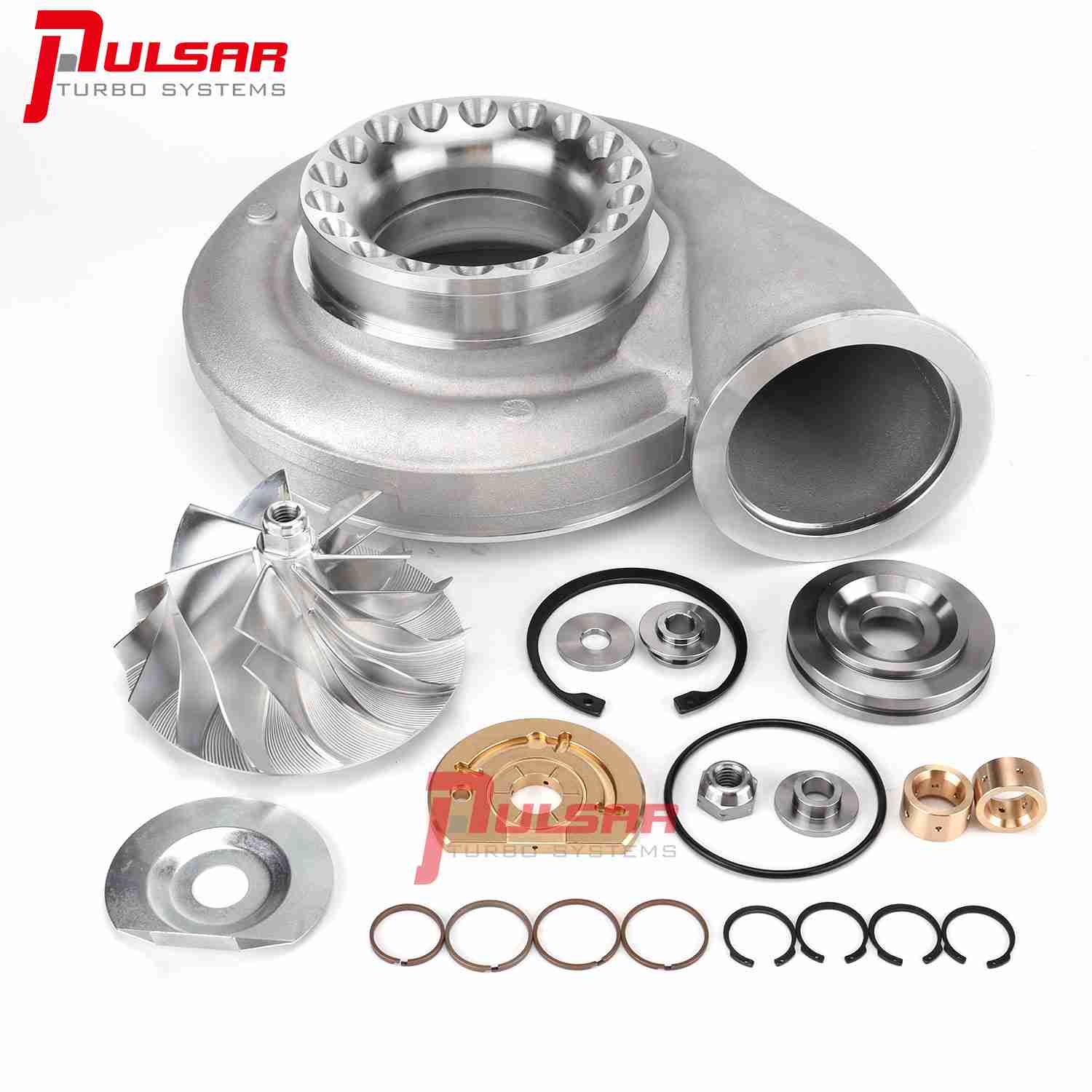PULSAR Billet Compressor Wheel 480 DIY Upgrade Turbo Rebuild Kit for 400 Series Turbo by Pulsar Turbo available at Torque Lab