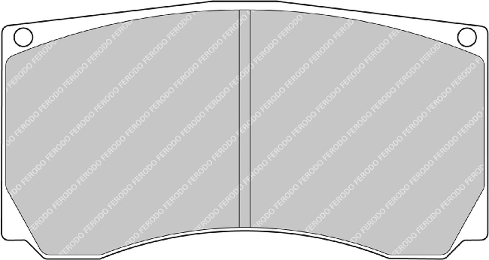 Ferodo Semi-Metallic Brake Pads | FER-FRP3009R