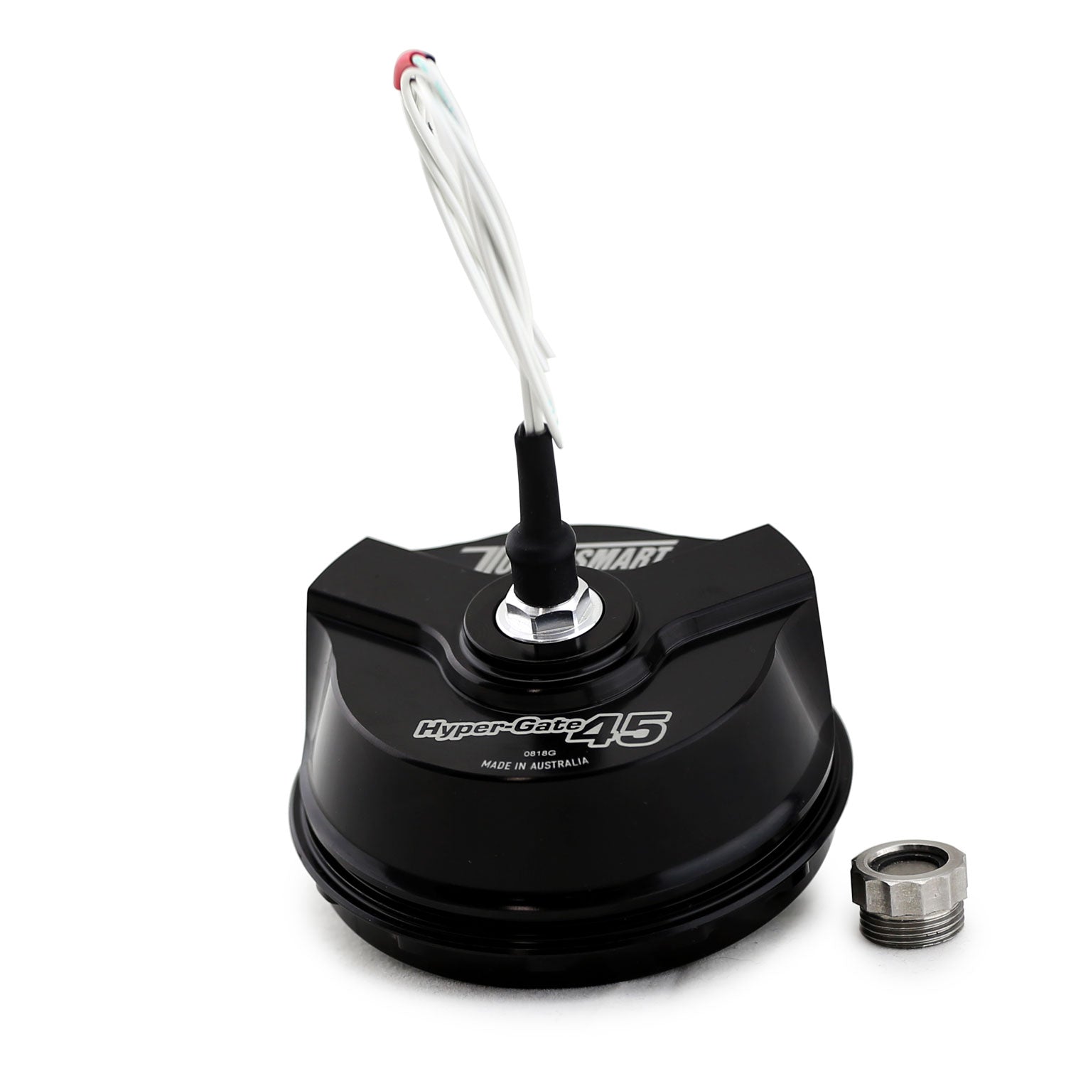 GenV WG45/50 Complete Sensor Cap Black by Turbosmart - performance upgrade from Torque Lab
