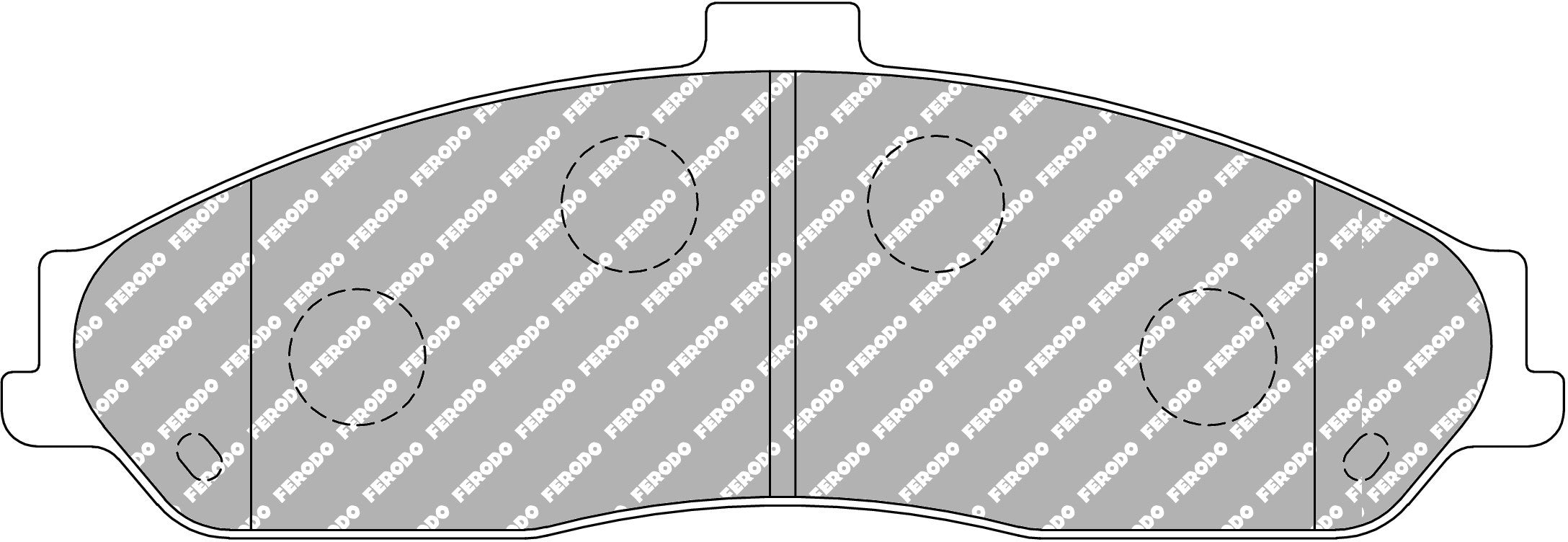 Ferodo Semi-Metallic Brake Pads | FER-FDSE1553