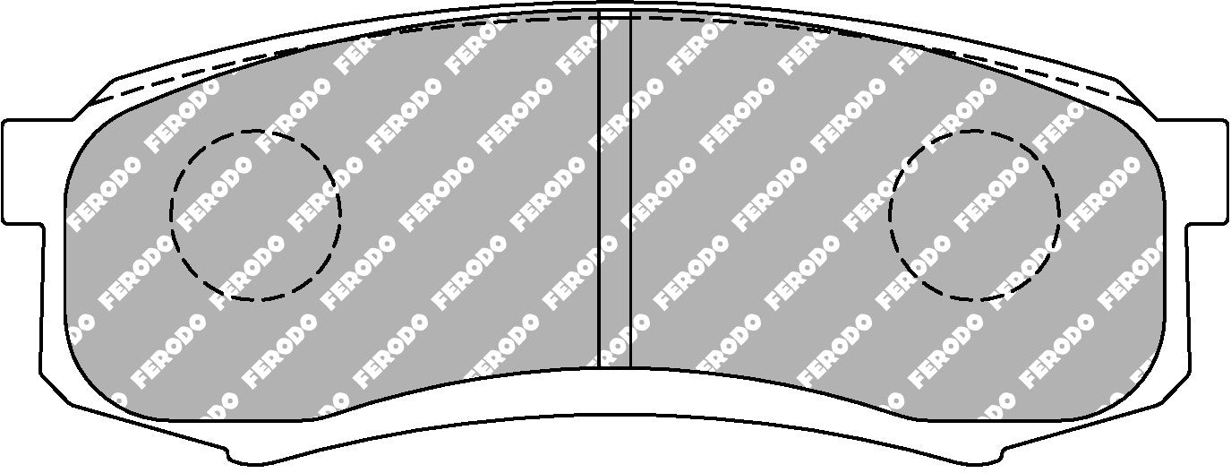 Ferodo Semi-Metallic Brake Pads | FER-FCP1021H