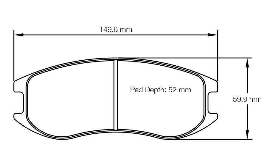 Pagid Racing RSL 29 Brake Pads - Front | S8251R29001 - Pagid Racing brake pads