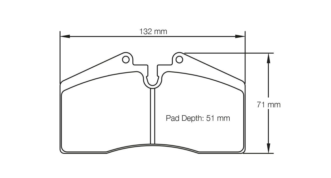 Pagid Racing RS 42 Brake Pads - Front | E120442010 - Pagid Racing brake pads