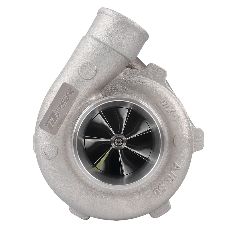 Pulsar Turbo PSR3582 Compact Dual Ball Bearing Turbocharger - T4 OPEN INLET, V-BAND OUTLET, 0.82A/R by Pulsar Turbo available at Torque Lab