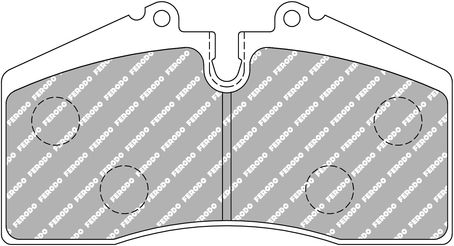 Ferodo Semi-Metallic Brake Pads | FER-FCP560R