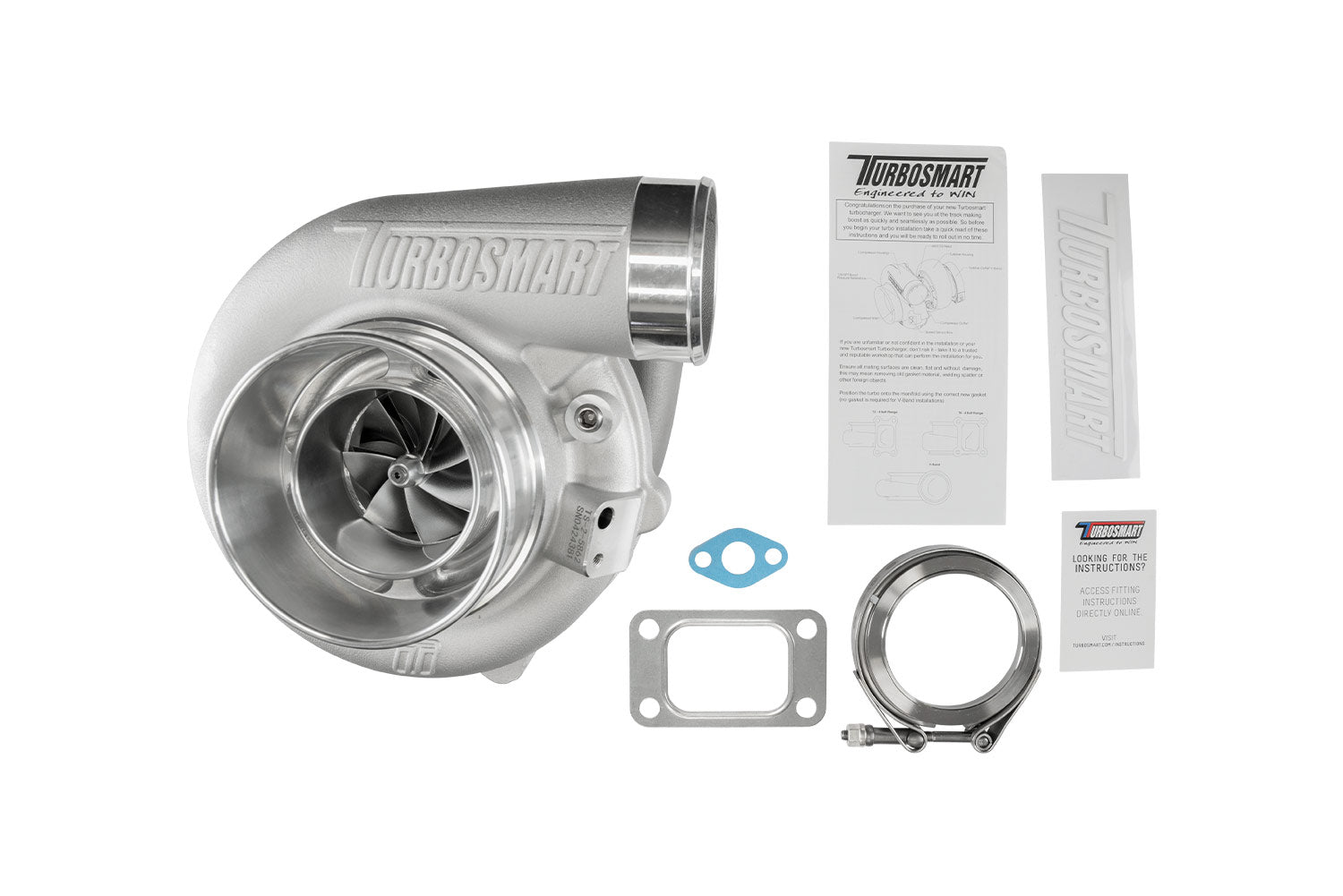 TS-2 Turbocharger (Water Cooled) 5862 T3 0.82AR Externally Wastegated