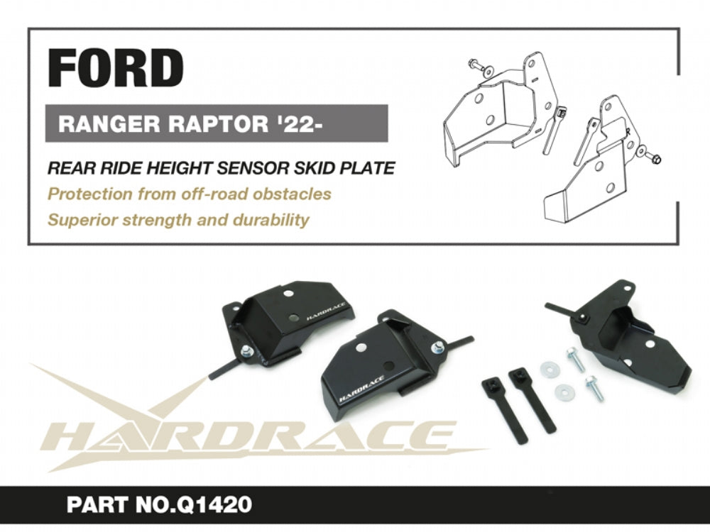 Rear Ride Height Sensor Skid Plate Ford Ranger
