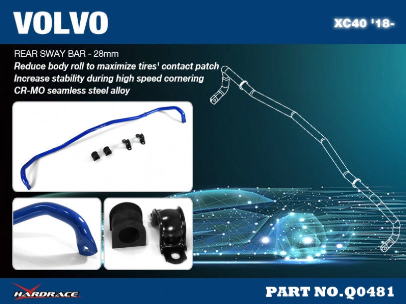 Rear Sway Bar Volvo XC40