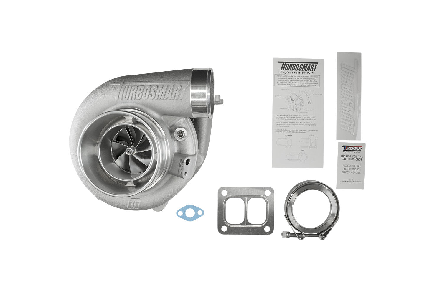 TS-2 Turbocharger (Water Cooled) 7170 T4 Divided 0.84AR Externally Wastegated
